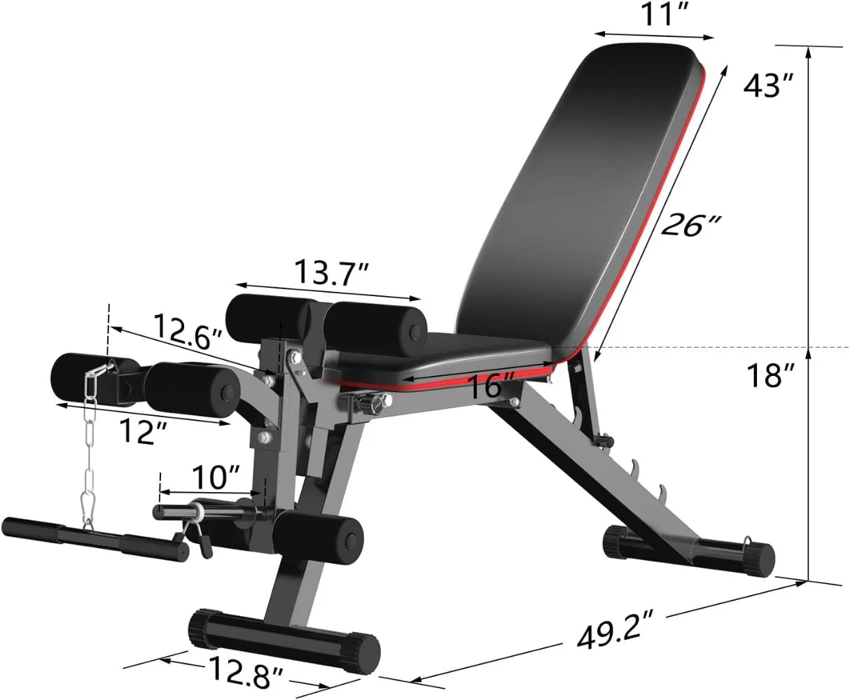 ADJUSTABLE WEIGHT BENCH